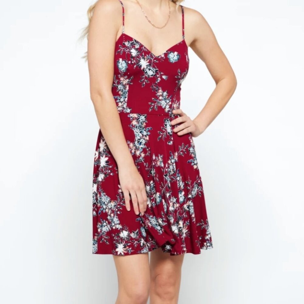 Reign Back Detail Brushed Knit Dress